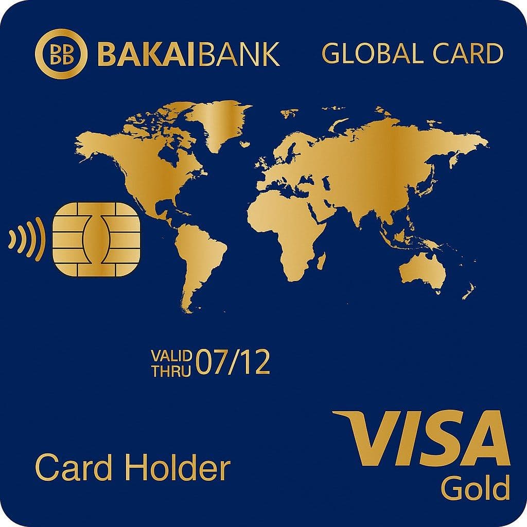 Зарубежная карта Visa - Бакай банк (Киргизия)